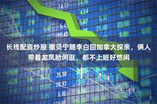 长线配资炒股 撒贝宁随李白回加拿大探亲，俩人带着龙凤胎闲逛，都不上班好悠闲